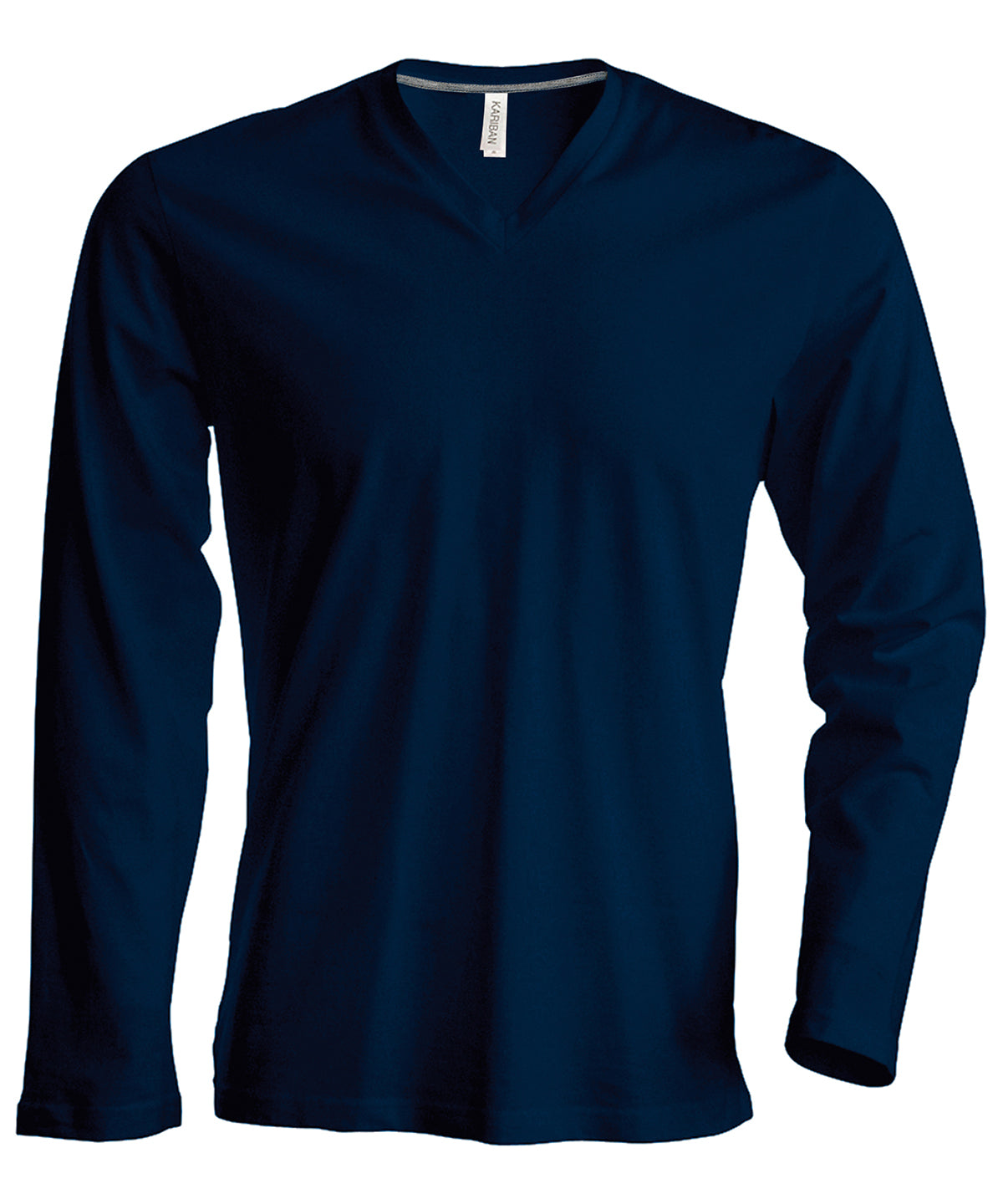 Men's Long-Sleeved V-Neck T-Shirt - KB358