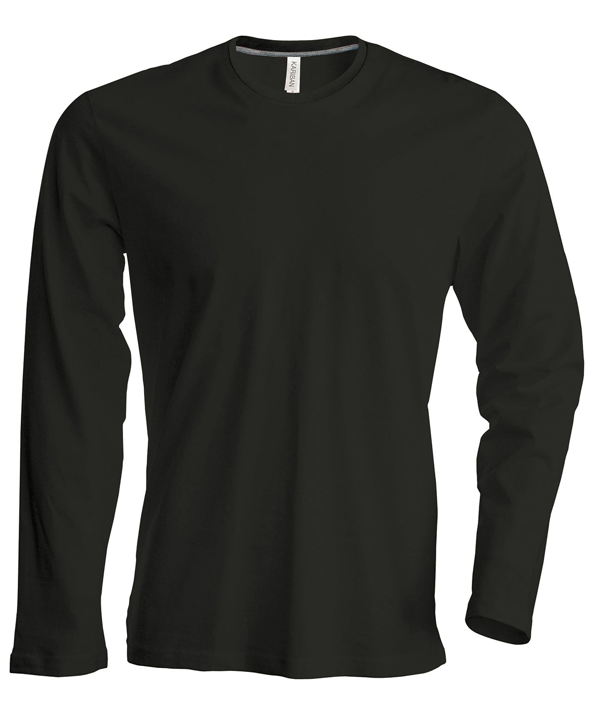 Men's Long-Sleeved Crew Neck T-Shirt - KB359