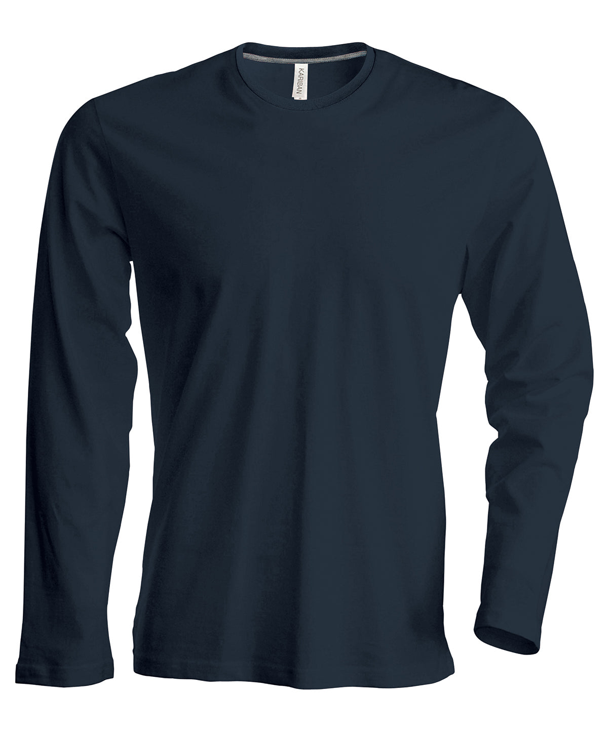 Men's Long-Sleeved Crew Neck T-Shirt - KB359