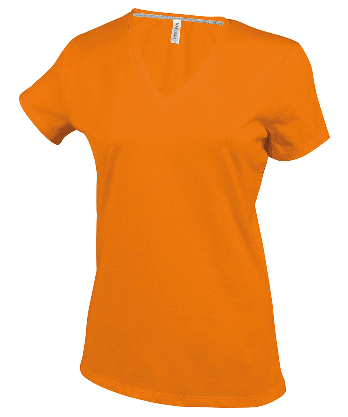 Ladies' Short-Sleeved V-Neck T-Shirt - KB381