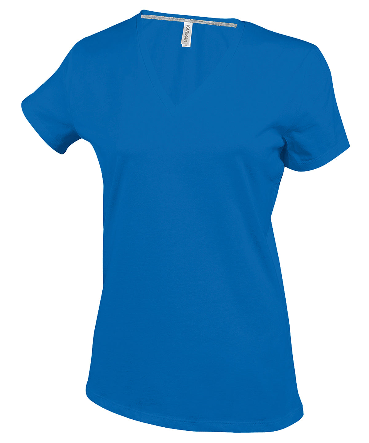 Ladies' Short-Sleeved V-Neck T-Shirt - KB381