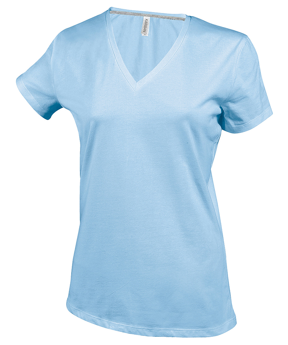 Ladies' Short-Sleeved V-Neck T-Shirt - KB381