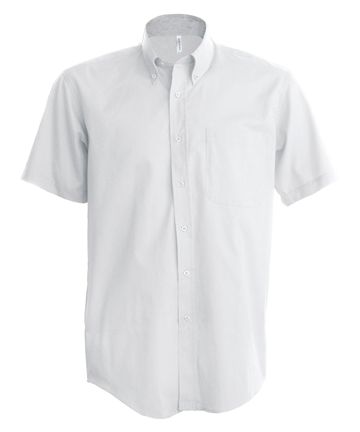 Men's Short-Sleeved Oxford Shirt - KB535