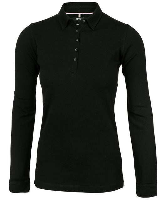 Women’s Carlington – Deluxe Long Sleeve Polo - NB71F
