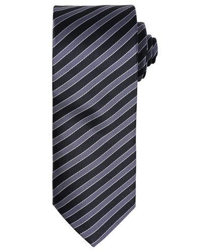 Premier Double Stripe Tie - PR782
