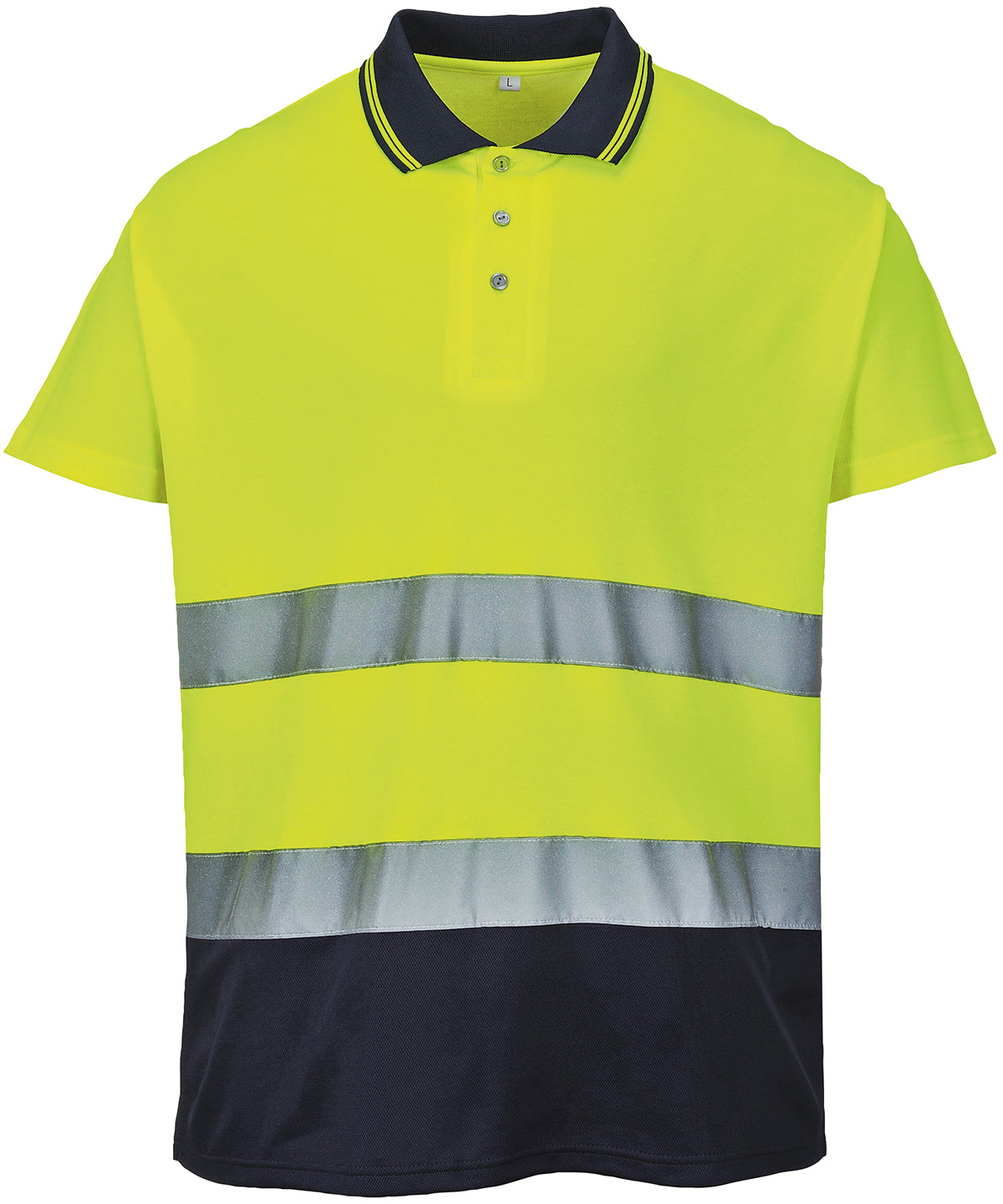 Two-Tone Cotton Comfort Polo (S174) - PW110