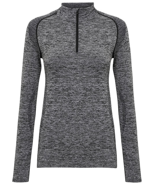 Women's TriDri® Seamless '3D Fit' Multi-Sport Performance Zip Top - TR205