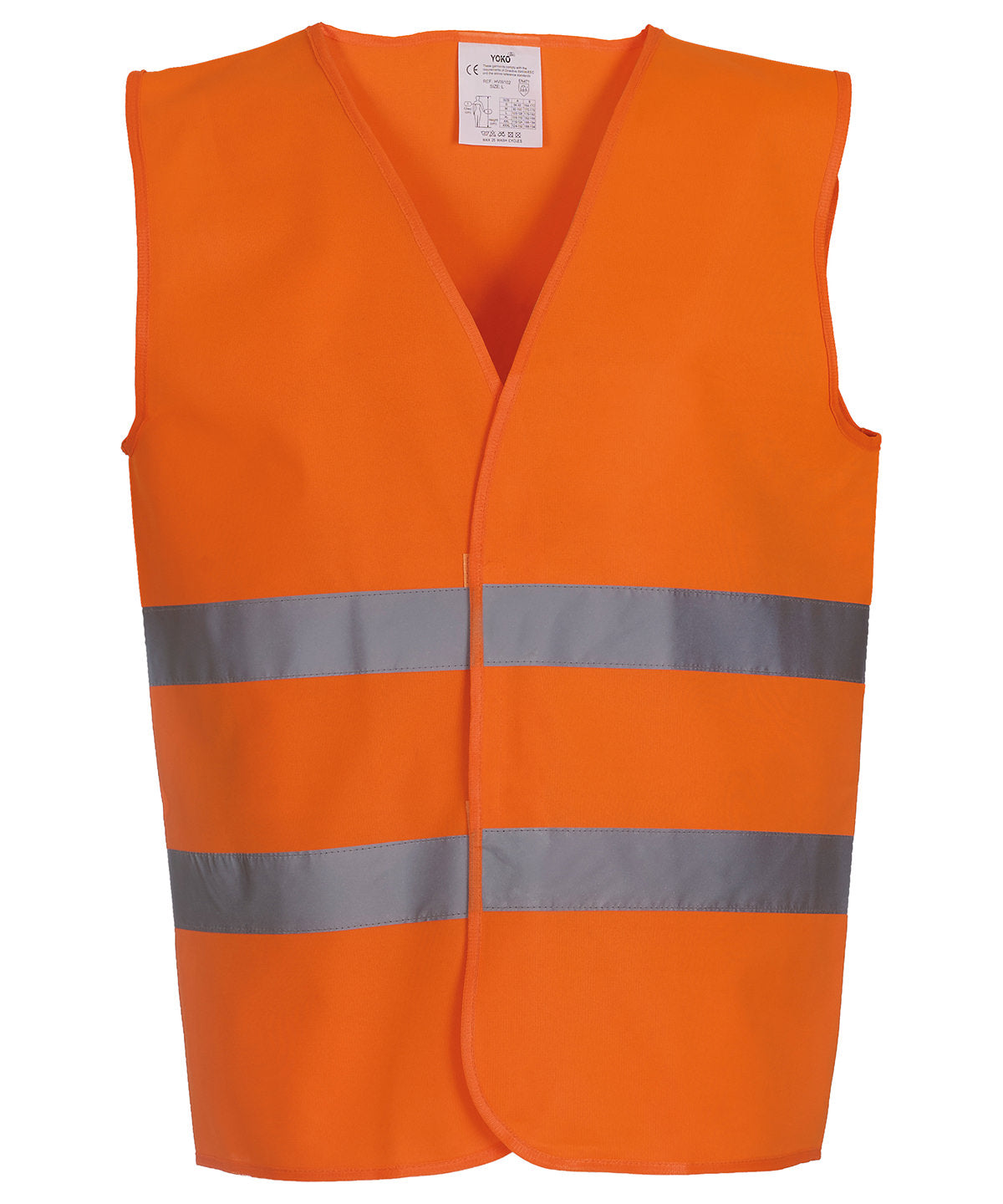 Hi-Vis 2-Band Waistcoat (HVW102) - YK003