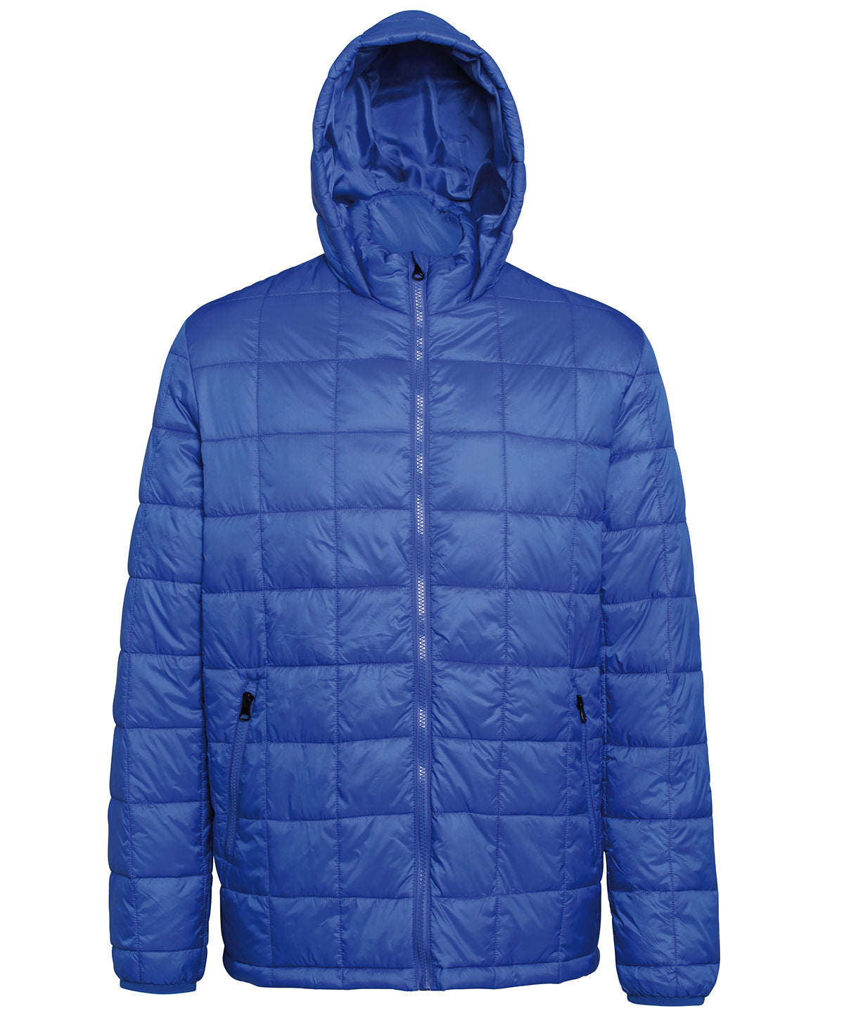 Box Quilt Hooded Jacket - TS025