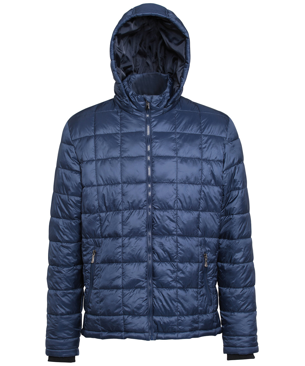 Box Quilt Hooded Jacket - TS025