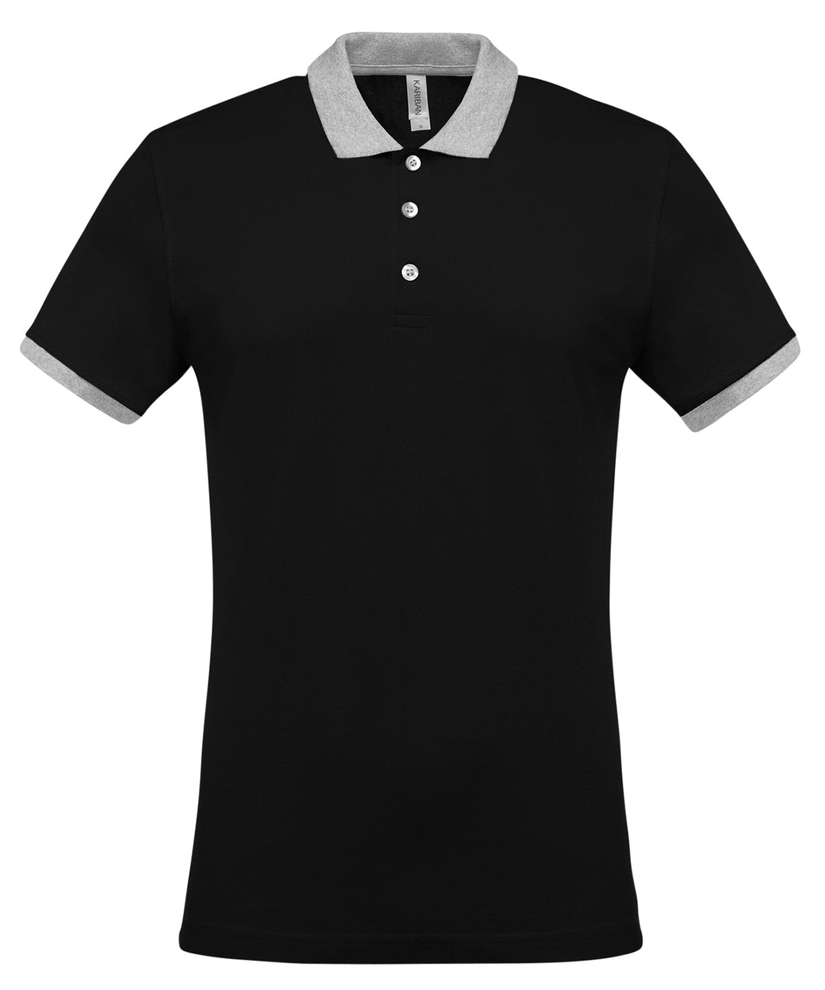Two-Tone Piqué Polo Shirt - KB258