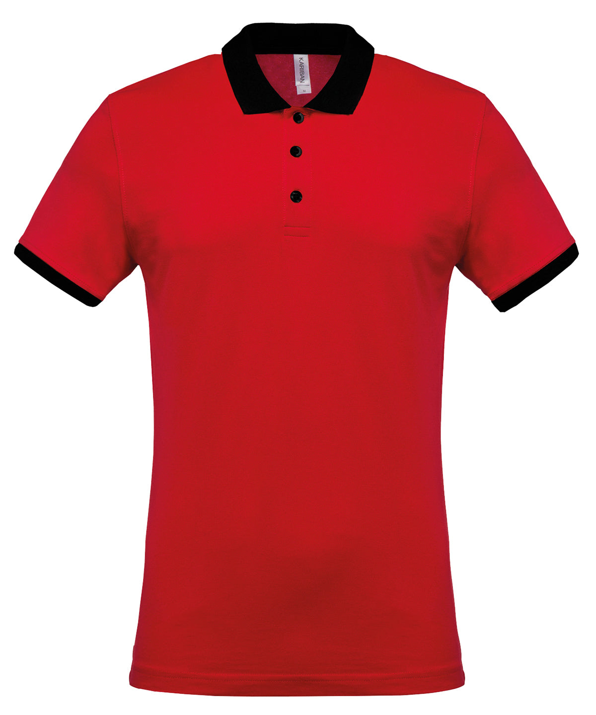 Two-Tone Piqué Polo Shirt - KB258