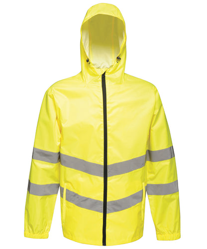 Regatta High-vis pro pack-away jacket - RG385 (TRW497)