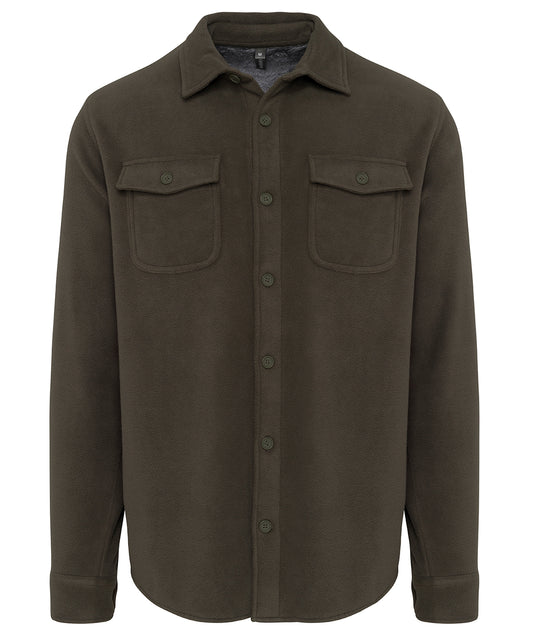 Kariban Sherpa-Lined Fleece Overshirt - KB582
