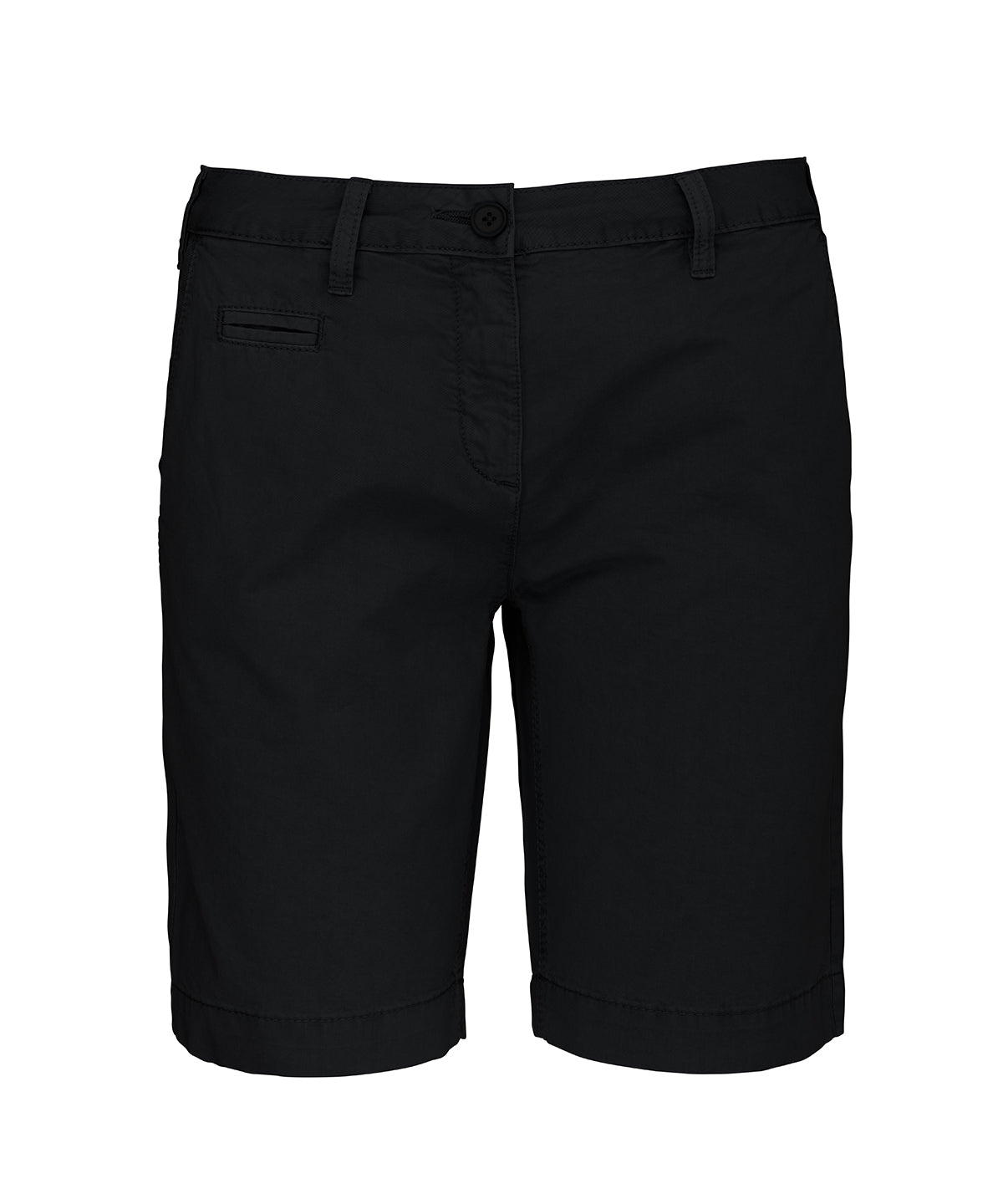 Ladies' Washed Effect Bermuda Shorts - KB753