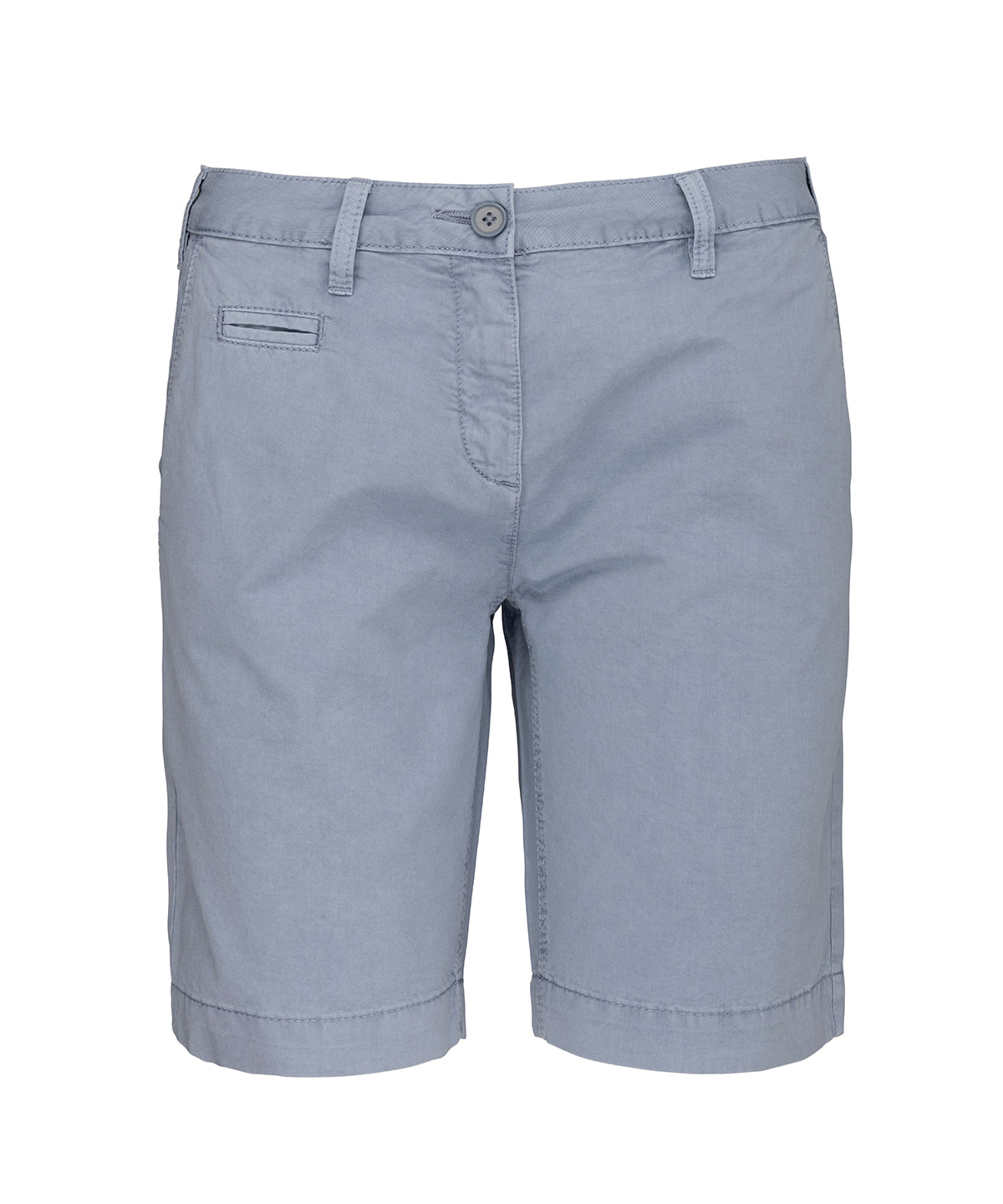 Ladies' Washed Effect Bermuda Shorts - KB753