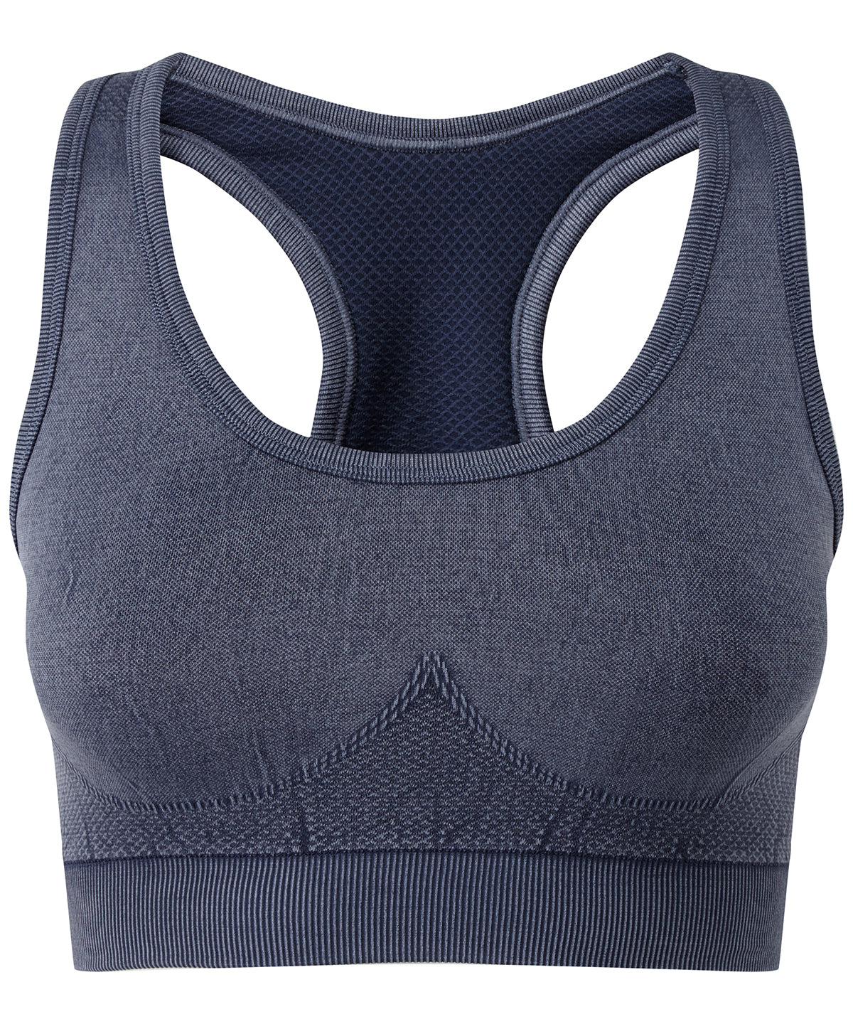 Tridri® Seamless 3D Fit" Multi-Sport Sculpt Bra Top Denim" - TR216