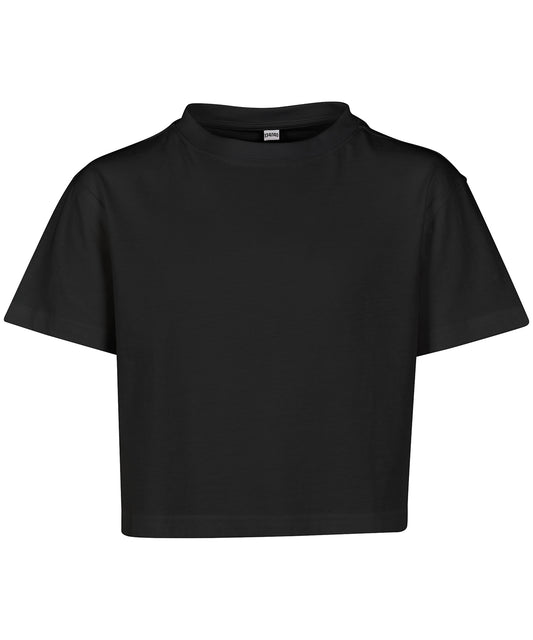Girls Cropped Jersey Tee - BY114