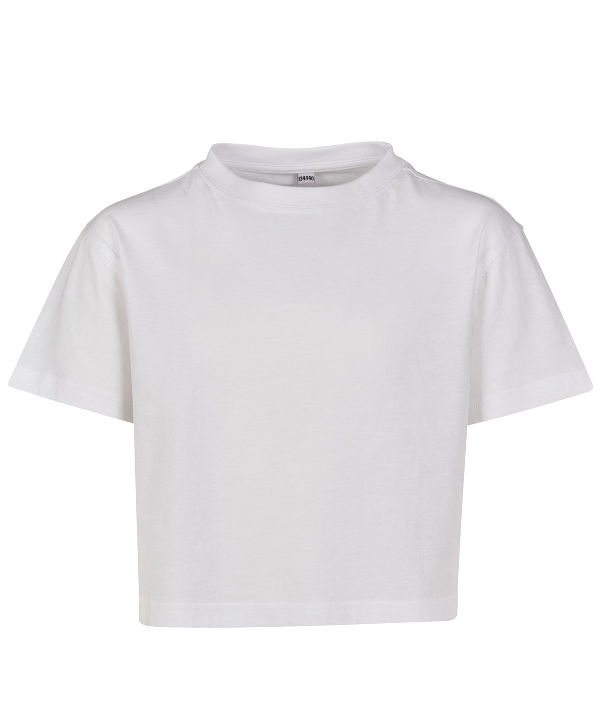 Girls Cropped Jersey Tee - BY114