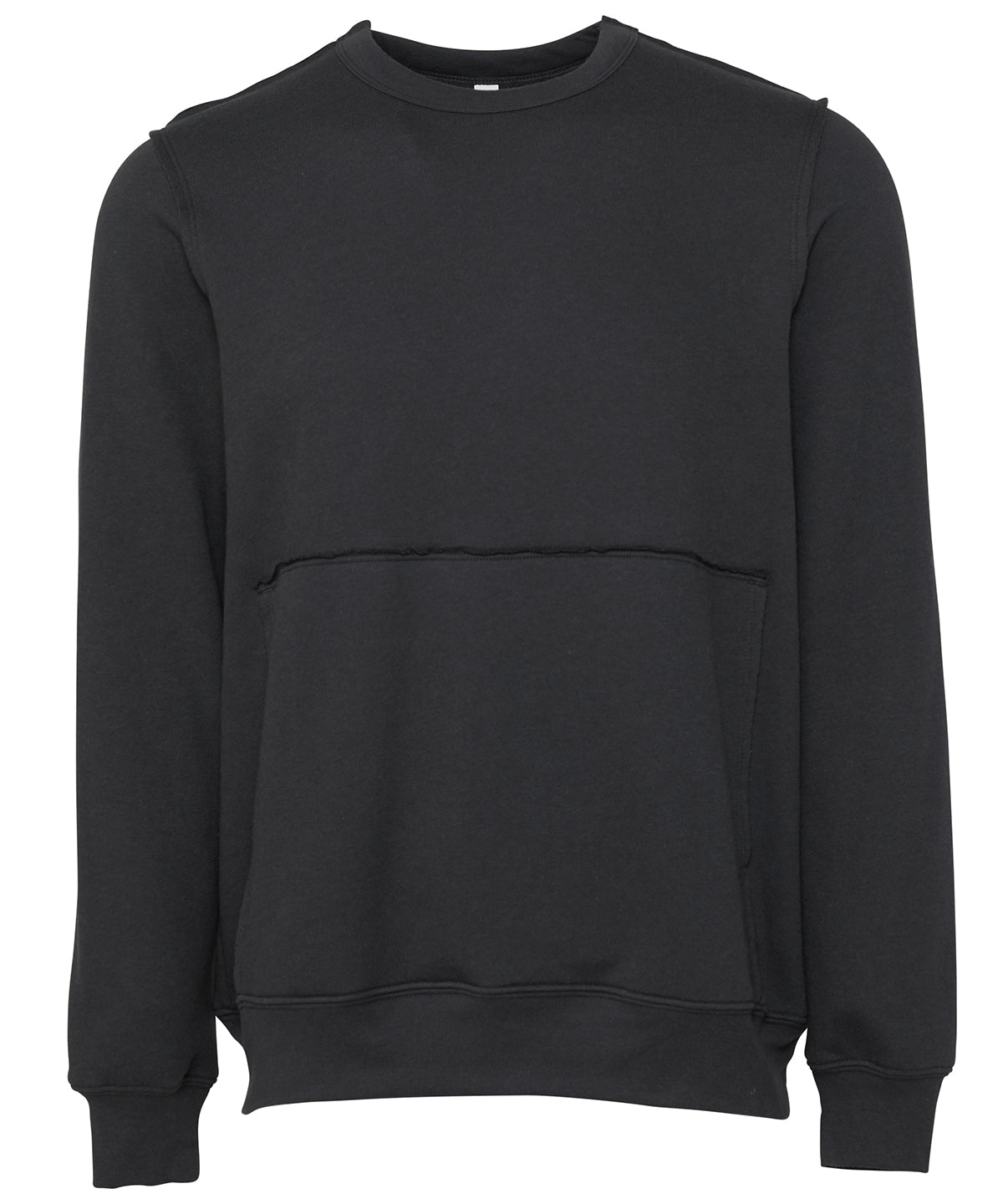 Unisex Raw-Seam Crew Pullover - BE133