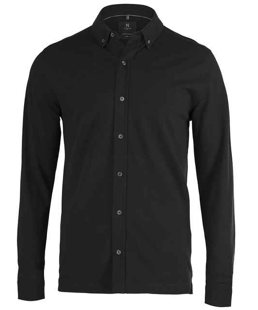 Kingston – Stretch Deluxe Piqué Shirt - N103M