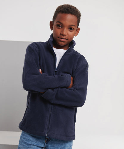 Russell Kids Full-zip Outdoor Fleece - 8700B