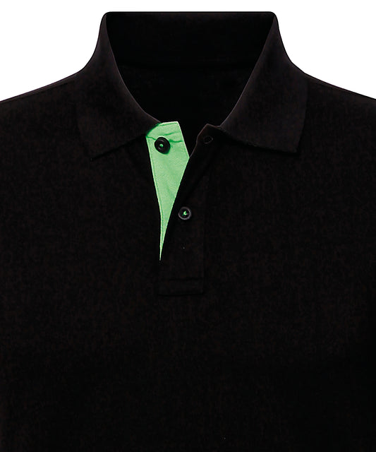 Men's Classic Fit Contrast Polo - AQ012