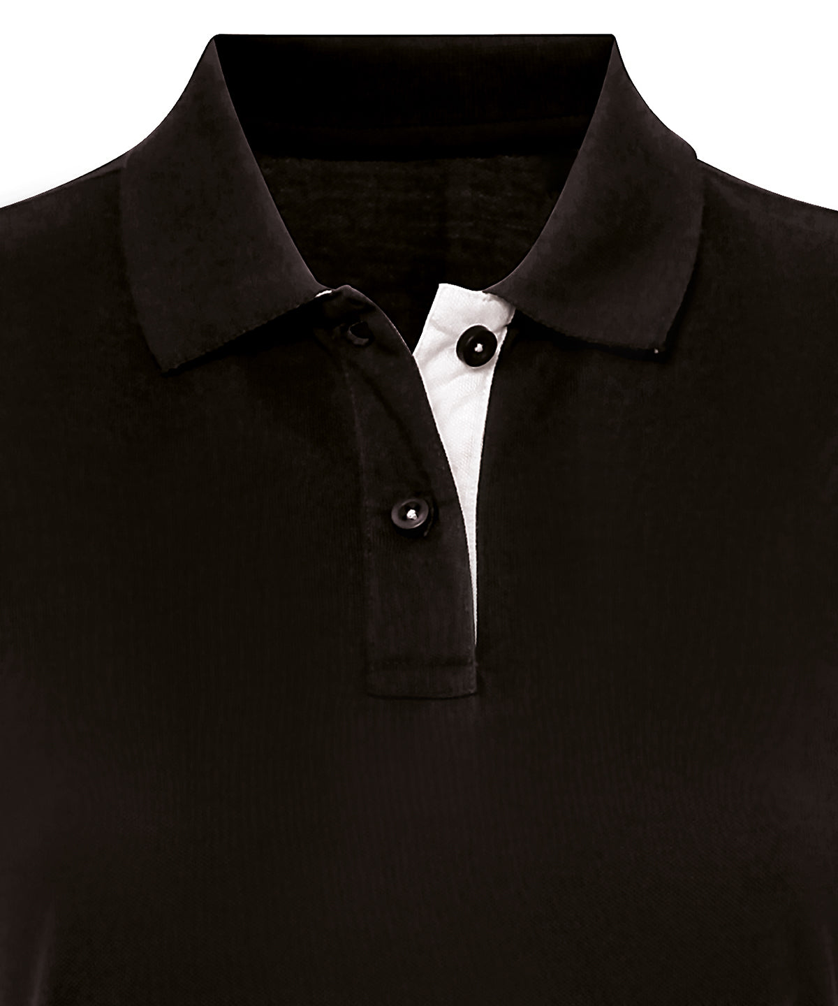 Women's Contrast Polo - AQ022