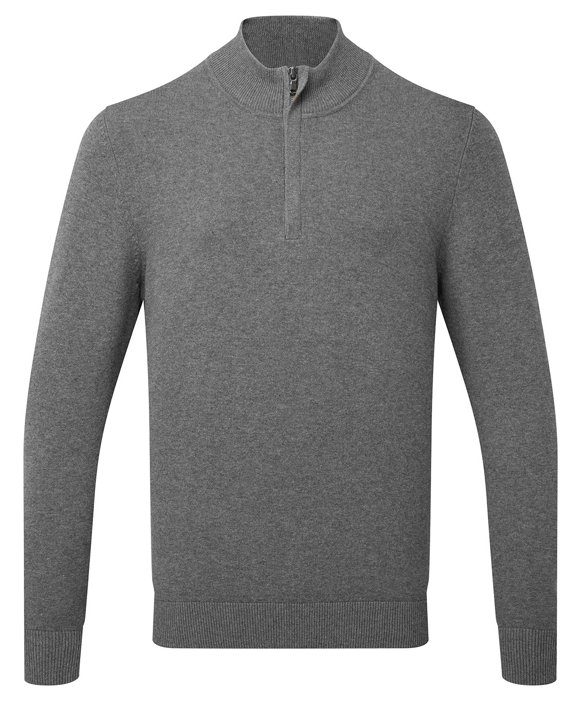 Men's Cotton Blend ¼ Zip Sweater - AQ048