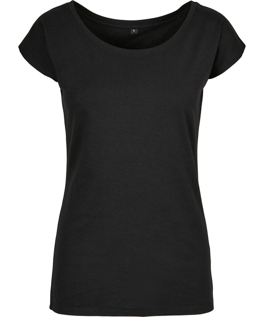 Women's Wide Neck Tee - BB013