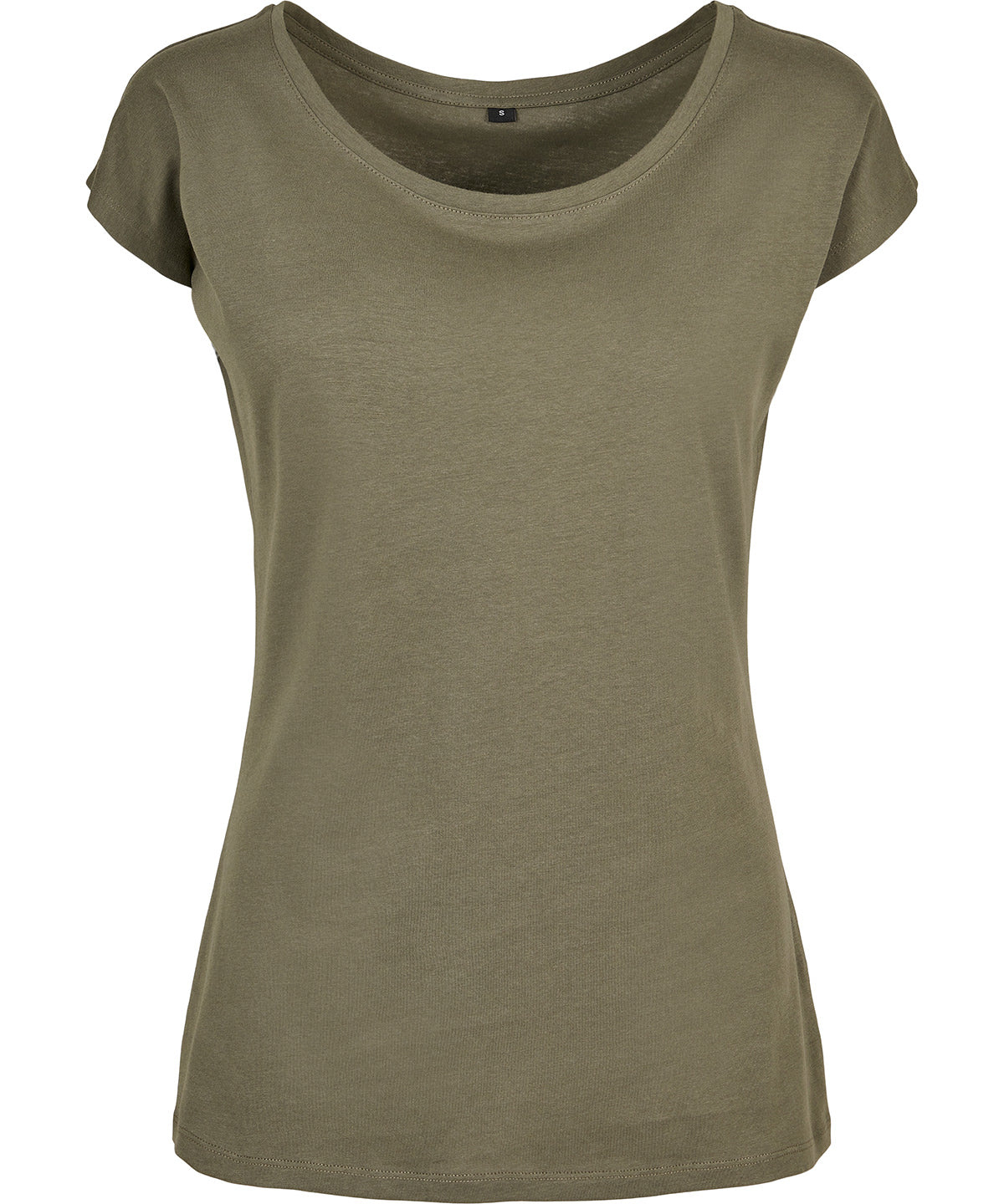 Women's Wide Neck Tee - BB013