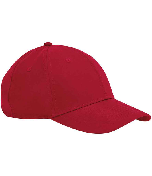 Beechfield Performance Cap BB172R in Pure Red – front