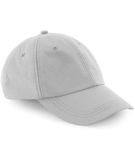 Beechfield Outdoor 6 Panel Cap BB187 in Light Grey – front