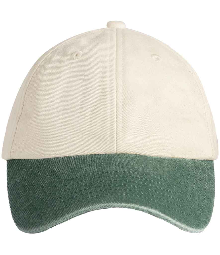 BB673 Natural/Vintage Bottle Green Front