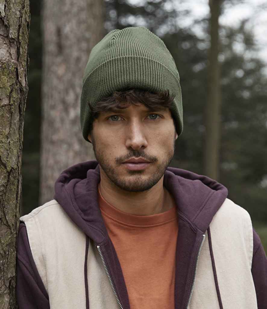 Beechfield Organic Cotton Original Heavyweight Cuffed Beanie - BB830N