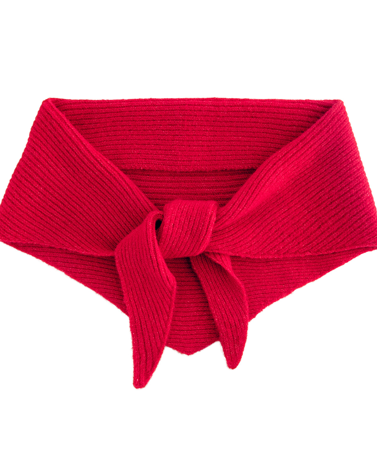 Knitted Triangle Scarf - BC402
