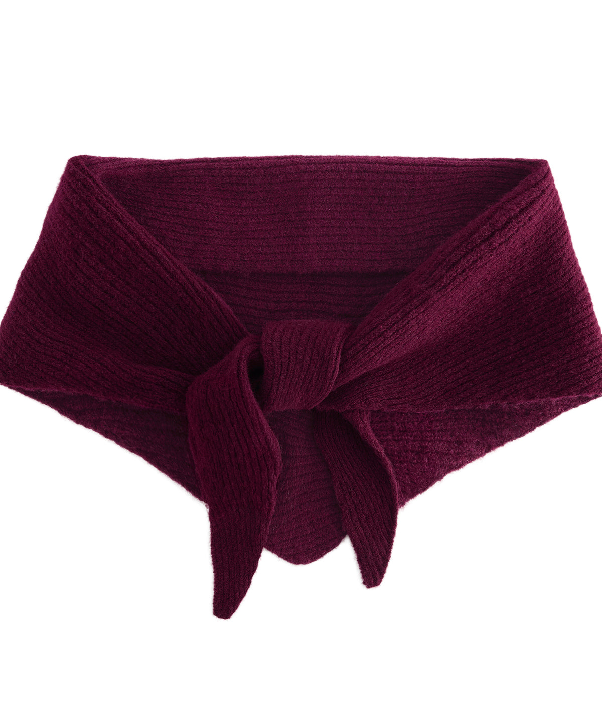 Knitted Triangle Scarf - BC402