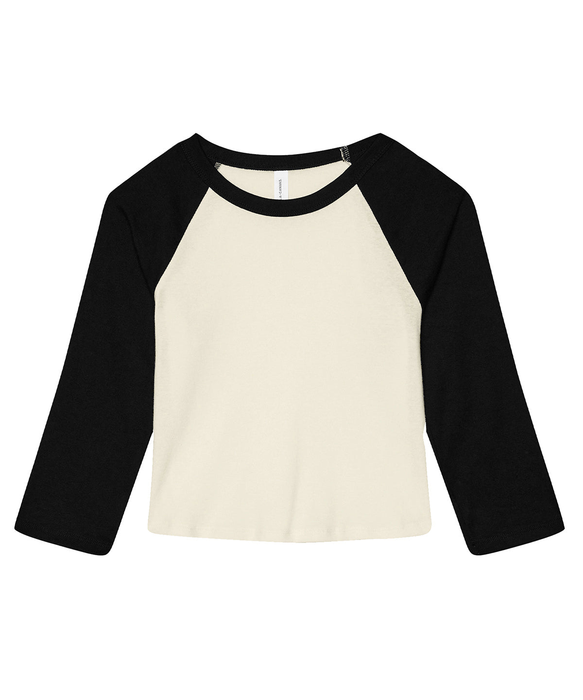 Women’s Micro Rib 3/4 Raglan Baby T-Shirt - BE142