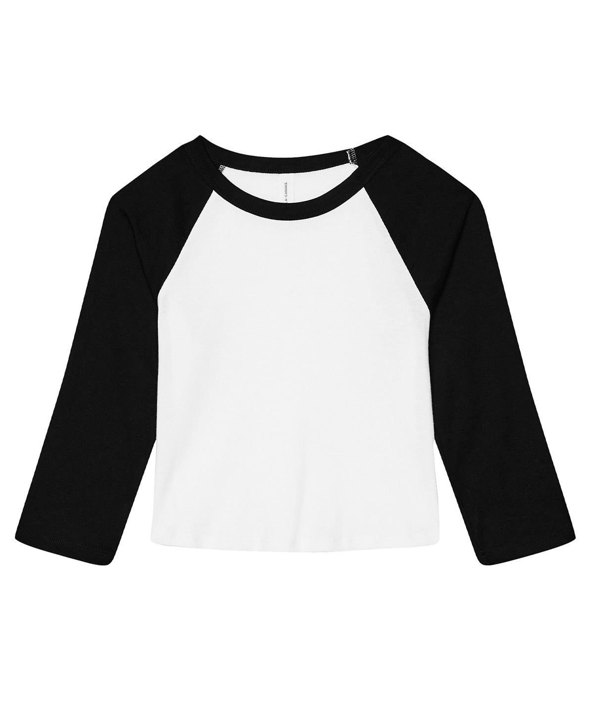 Women’s Micro Rib 3/4 Raglan Baby T-Shirt - BE142