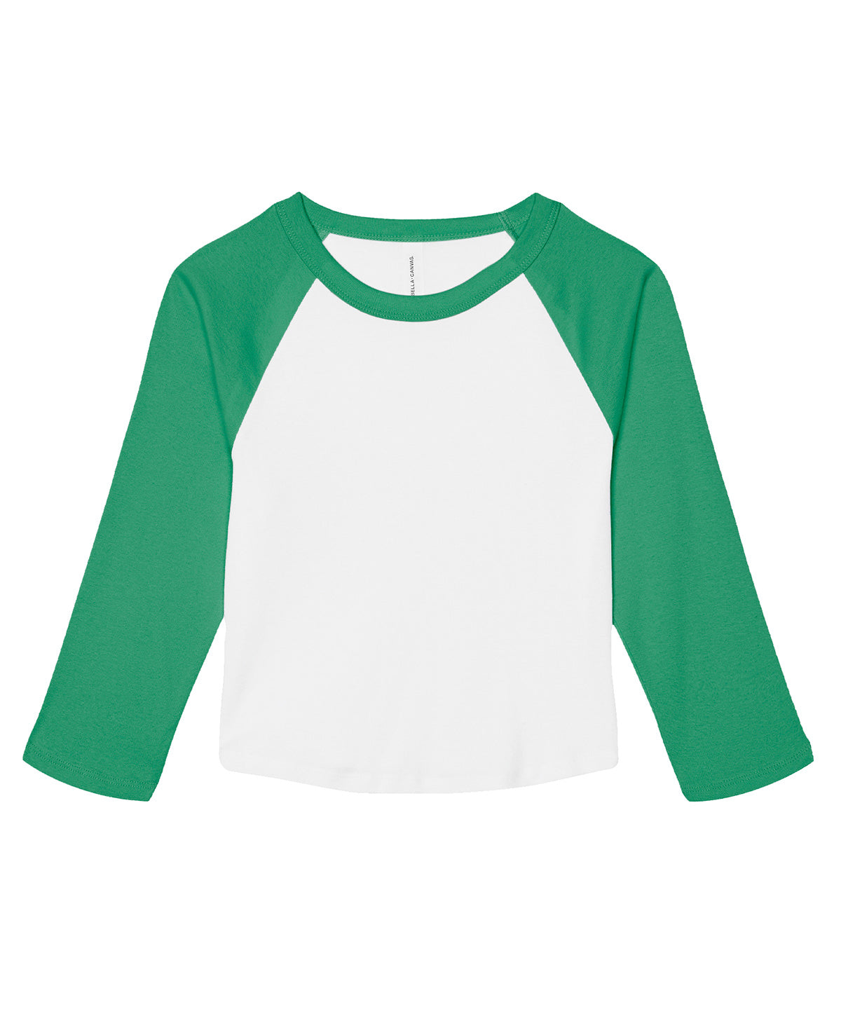 Women’s Micro Rib 3/4 Raglan Baby T-Shirt - BE142