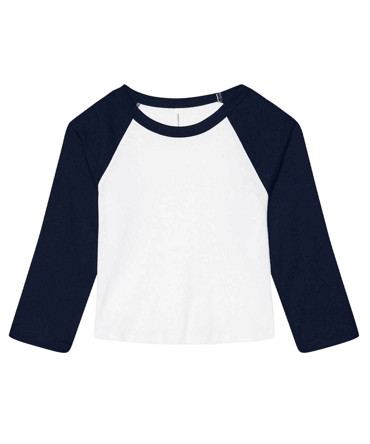 Women’s Micro Rib 3/4 Raglan Baby T-Shirt - BE142