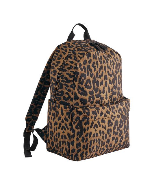 BagBase Leopard Print Backpack - BG195