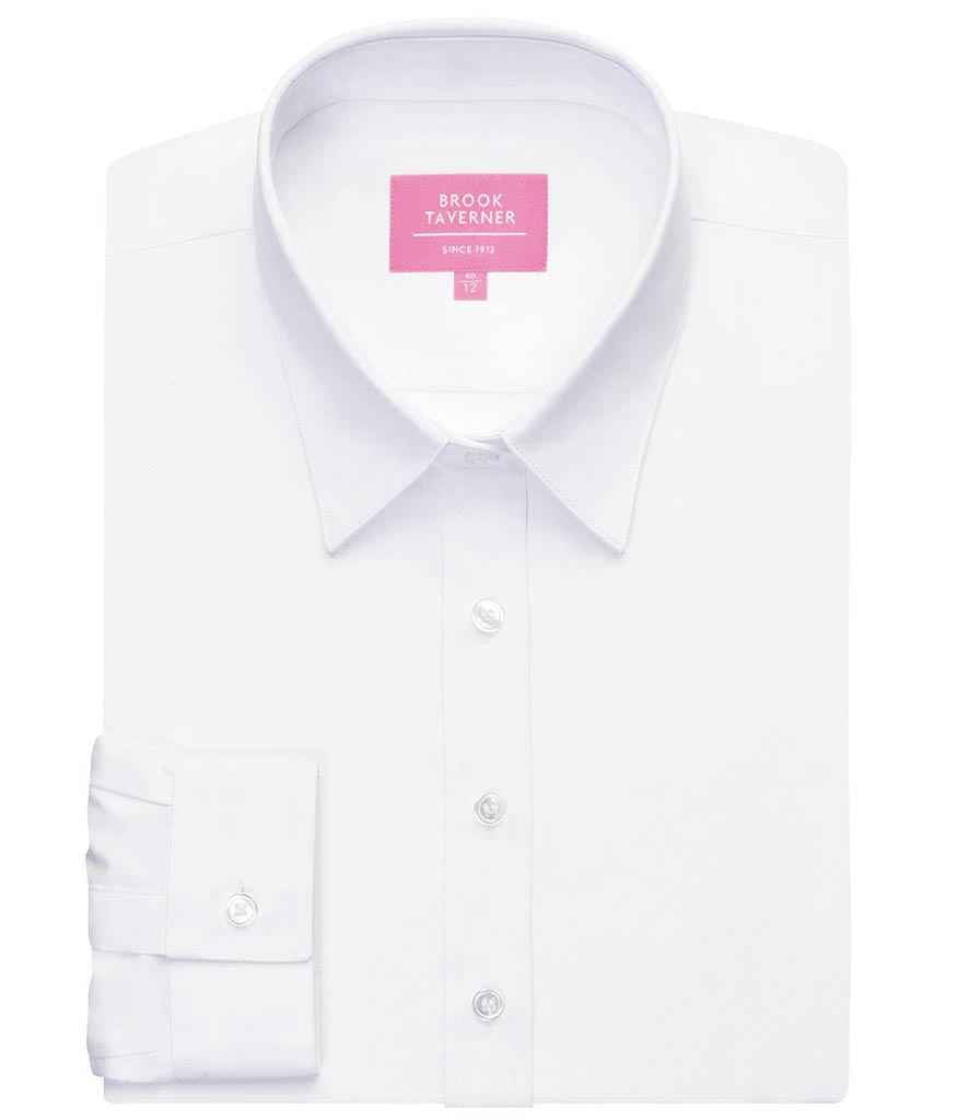 Brook Taverner Ladies Silvi Fitted Long Sleeve Blouse - BK591