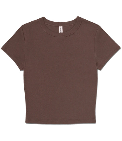 Bella Ladies Micro Rib Baby T-Shirt - BL1010