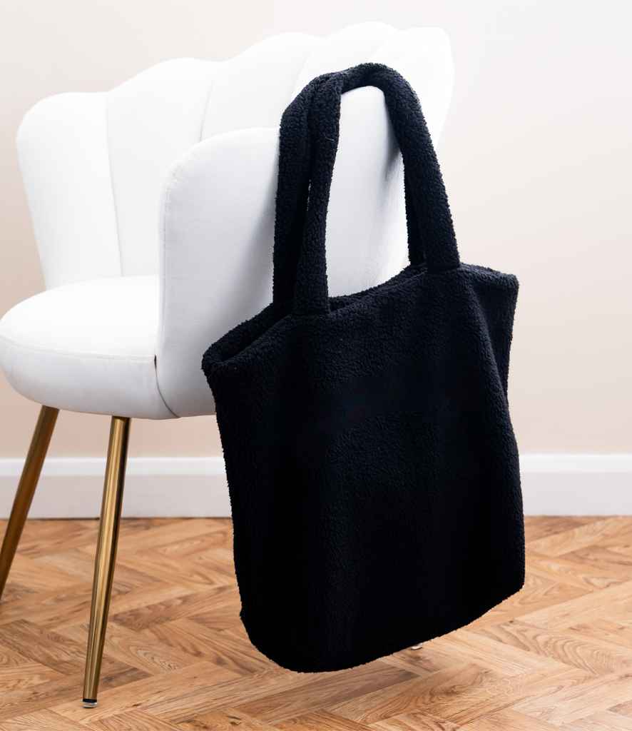 Brand Lab Borg Fleece Shopper Tote Bag - BR301
