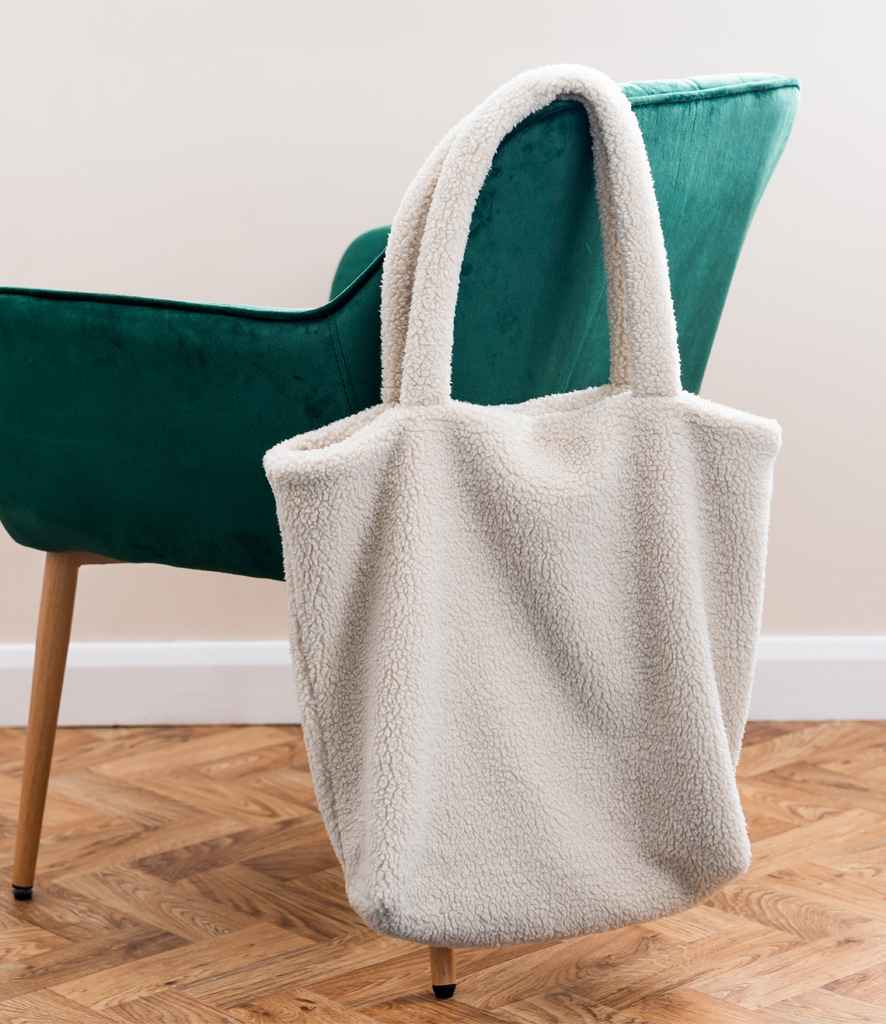 Brand Lab Borg Fleece Shopper Tote Bag - BR301