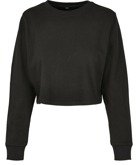 Women’s Terry Cropped Crew - BY131