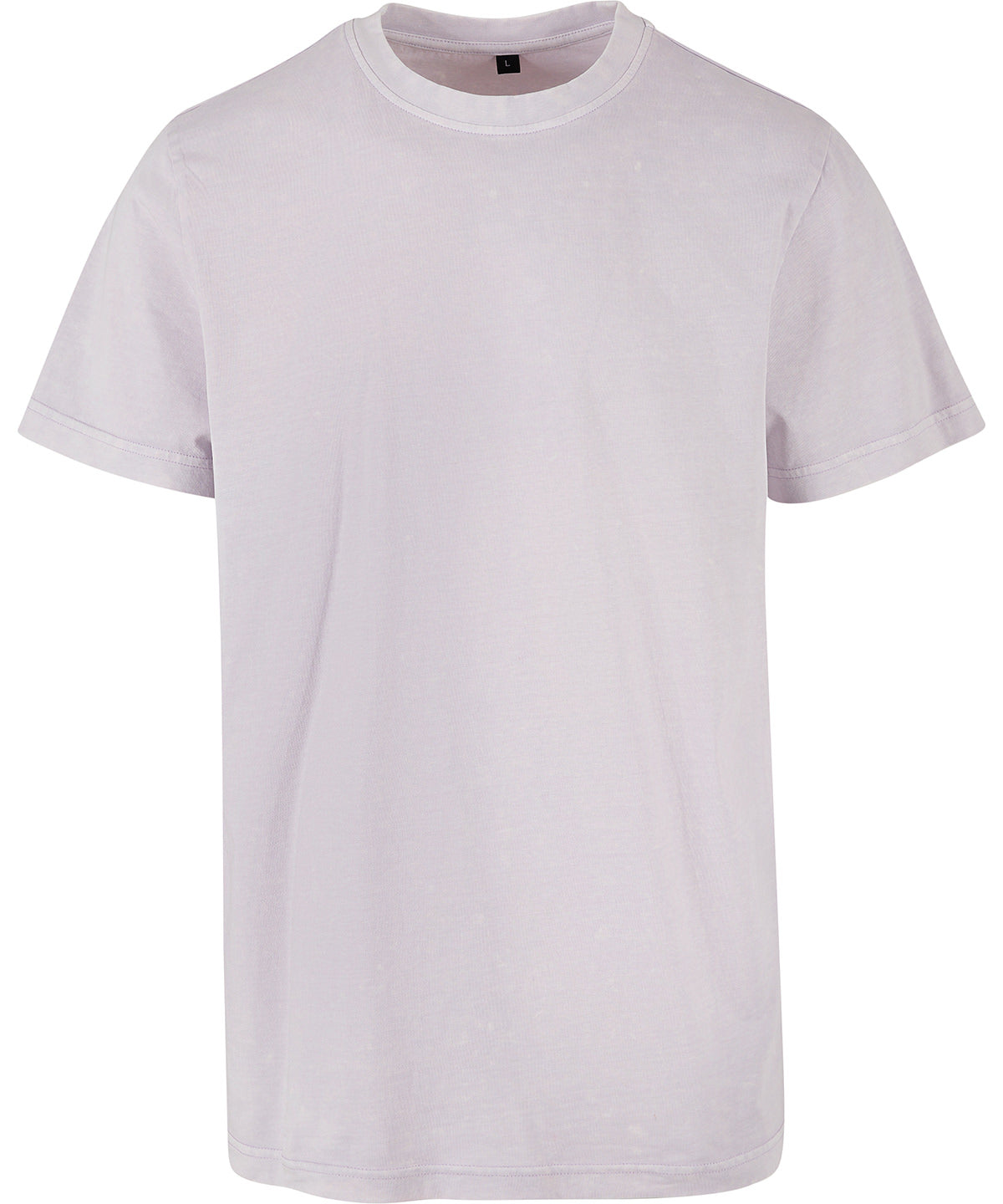 Acid Washed Round Neck Tee - BY190