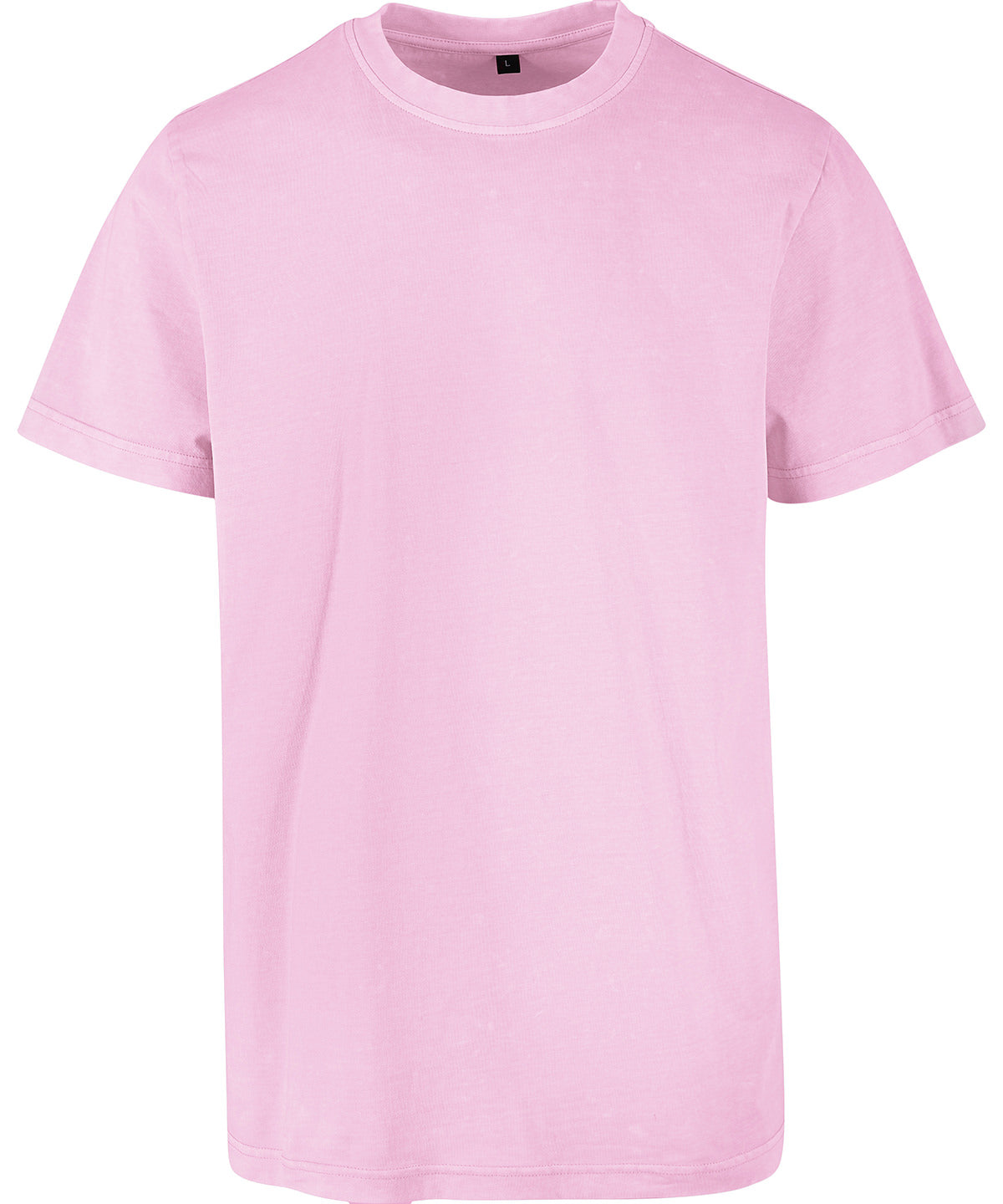 Acid Washed Round Neck Tee - BY190
