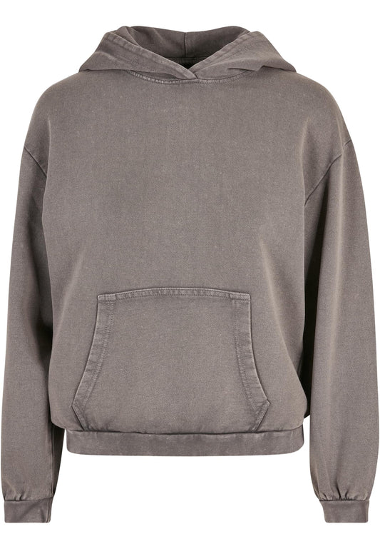 Women's Acid Washed Oversized Hoodie - BY194